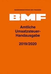 Abbildung von: Amtliche Umsatzsteuer-Handausgabe 2019/2020 - Erich Schmidt Verlag