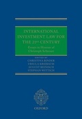 Cover: International Investment Law for the 21st Century - Oxford University Press