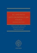 Cover: EC and WTO Anti-Dumping Law - Oxford University Press