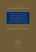 Cover: Calculation of Compensation and Damages in International Investment Law  - Oxford University Press