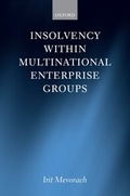 Cover: Insolvency within Multinational Enterprise Groups - Oxford University Press