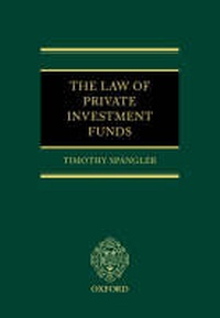 Abbildung von: Law of Private Investment Funds - Oxford University Press Inc