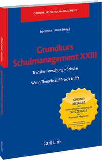 Abbildung von: Grundkurs Schulmanagement XXIII - Carl Link Verlag