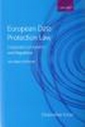 Cover: European Data Protection Law - Oxford University Press Inc