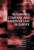 Cover: Reforming Company & Takeover Law in Europe - Oxford University Press Inc