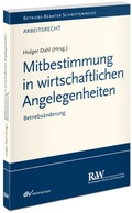 Cover: Mitbestimmung in wirtschaftlichen Angelegenheiten - Fachmedien Recht und Wirtschaft