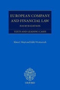Cover: European Company & Financial Law - Oxford University Press Inc