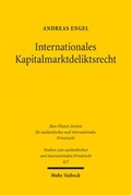Bild: Internationales Kapitalmarktdeliktsrecht - Mohr Siebeck