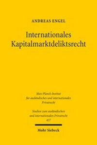 Bild: Internationales Kapitalmarktdeliktsrecht - Mohr Siebeck