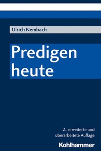 Abbildung von: Predigen heute - Kohlhammer