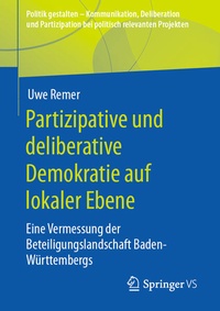 Abbildung von: Partizipative und deliberative Demokratie auf lokaler Ebene - Springer VS