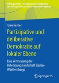Cover: Partizipative und deliberative Demokratie auf lokaler Ebene - Springer VS
