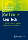 Cover: Quick Guide Legal Tech - Springer Gabler