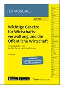 Cover: Wichtige Gesetze f&uuml;r Wirtschaftsverwaltung und die &Ouml;ffentliche Wirtschaft - NWB