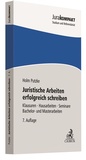 Cover: Juristische Arbeiten erfolgreich schreiben - C.H.BECK