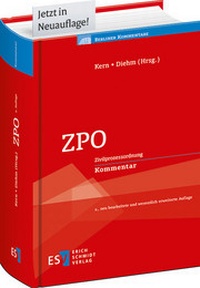 Abbildung von: ZPO - Erich Schmidt Verlag