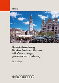 Abbildung von: Gemeindeordnung für den Freistaat Bayern mit Verwaltungsgemeinschaftsordnung - Boorberg