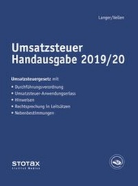 Abbildung von: Umsatzsteuer Handausgabe 2019/20 - Stollfuß