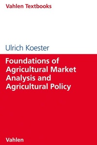 Abbildung von: Foundations of Agricultural Market Analysis and Agricultural Policy - Vahlen