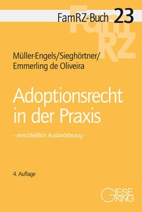 Enlarge image Cover: Adoptionsrecht in der Praxis - Gieseking