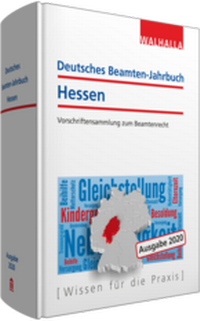 Abbildung von: Deutsches Beamten-Jahrbuch Hessen 2020 - Walhalla