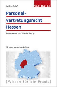 Abbildung von: Personalvertretungsrecht Hessen - Walhalla