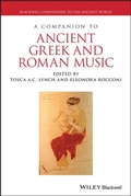 Cover: Companion to Ancient Greek and Roman Music - Wiley