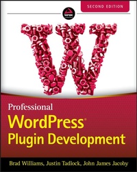 Enlarge image Cover: Professional Wordpress Plugin Development - Wiley-Blackwell