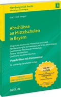 Cover: Abschl&uuml;sse an Mittelschulen in Bayern - Carl Link Verlag