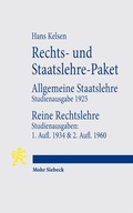 Cover: Rechts- und Staatslehre-Paket - Mohr Siebeck