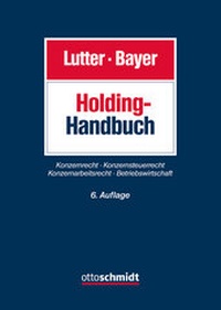 Abbildung von: Holding-Handbuch - Otto Schmidt Verlag
