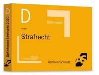 Bild vergrößern Bild: Definitionen Strafrecht - Alpmann Schmidt