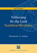 Bild: Verfassung f&uuml;r das Land Nordrhein-Westfalen - Kommunal- und Schul-Verlag