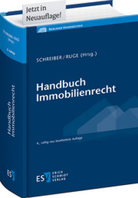 Bild: Handbuch Immobilienrecht - Erich Schmidt Verlag