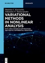 Cover: Variational Methods in Nonlinear Analysis - De Gruyter