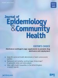 Abbildung von: Journal of Epidemiology & Community Health - JECH - Bmj Publishing Group