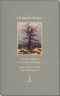 Cover: Atta Troll. Ein Sommernachtstraum/ Deutschland. Ein Winterm&auml;rchen - Alfred Kr&ouml;ner Verlag