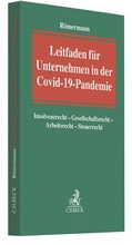 Cover: Leitfaden f&uuml;r Unternehmen in der Covid-19-Pandemie - C.H.BECK