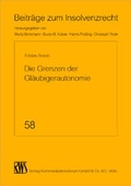 Bild: Die Grenzen der Gläubigerautonomie - RWS