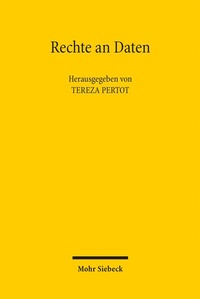 Enlarge image Cover: Rechte an Daten - Mohr Siebeck