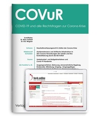 Abbildung von: COVuR - COVID-19 und Recht  - C.H.BECK