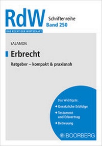 Abbildung von: Erbrecht - Boorberg