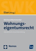 Abbildung von: Stichwortkommentar Wohnungseigentumsrecht - Nomos