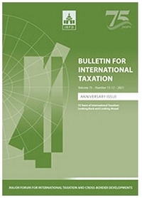 Bild vergrößern Bild: Bulletin for International Taxation - BIT - International Bureau of Fiscal Documentation