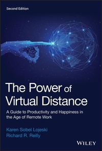 Enlarge image Cover: The Power of Virtual Distance: A Guide to Productivity and Happiness in the Age of Remote Work - Wiley