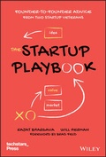 Cover: The Startup Playbook: Founder-To-Founder Advice from Two Startup Veterans - Wiley