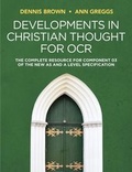 Cover: Developments in Christian Thought for OCR: The Complete Resource for Component 03 of the New as and a Level Specification - Polity Press