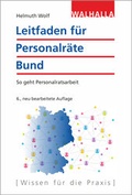Cover: Leitfaden f&uuml;r Personalr&auml;te Bund - Walhalla