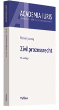 Abbildung von: Zivilprozessrecht - Vahlen
