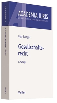 Abbildung von: Gesellschaftsrecht - Vahlen